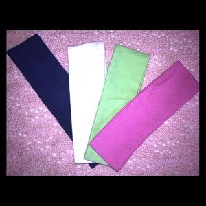 Set of 4 Exercise Headbands